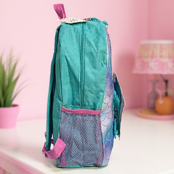 Mermaid in Training Girls Backpack – 16” - Picture 2 of 6